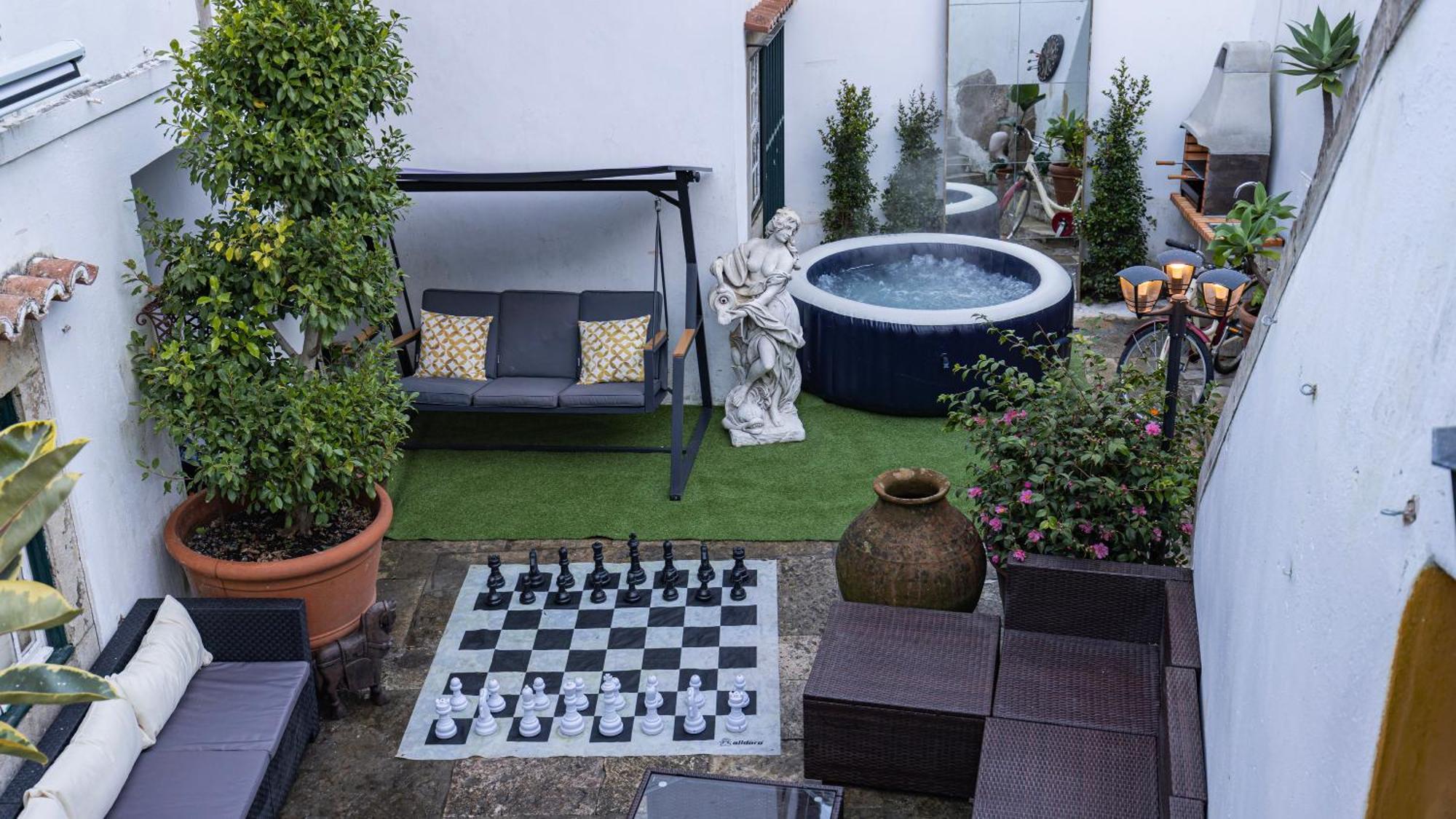 Sintra Wow - Unique Double Smart Room In 17Th Century Palace! Hot Tub, Snooker, Bbq, Ps5, Sauna, Gym Exteriér fotografie